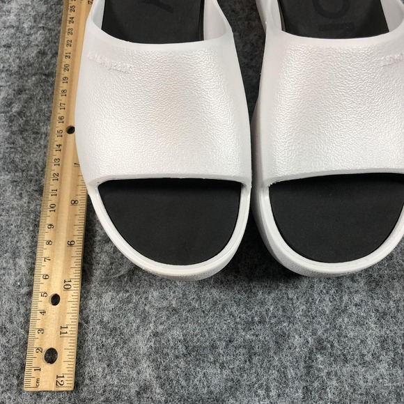 Lemon Jelly Sandals Womens Size 7.5 White Platform Slide Slip On Comfort Shoes - Picture 9 of 16